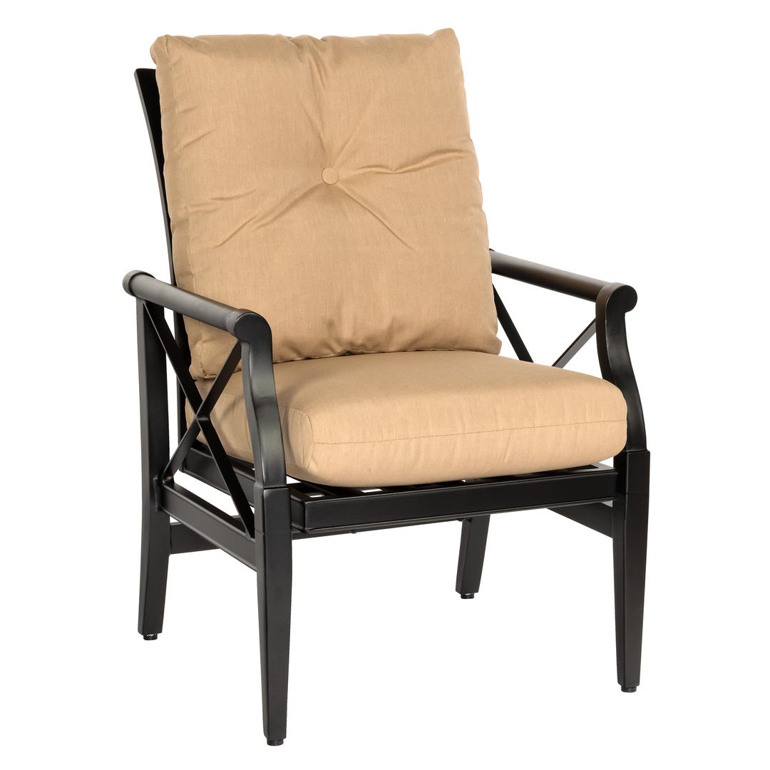 Woodard Andover Rocking Aluminum Dining Armchair