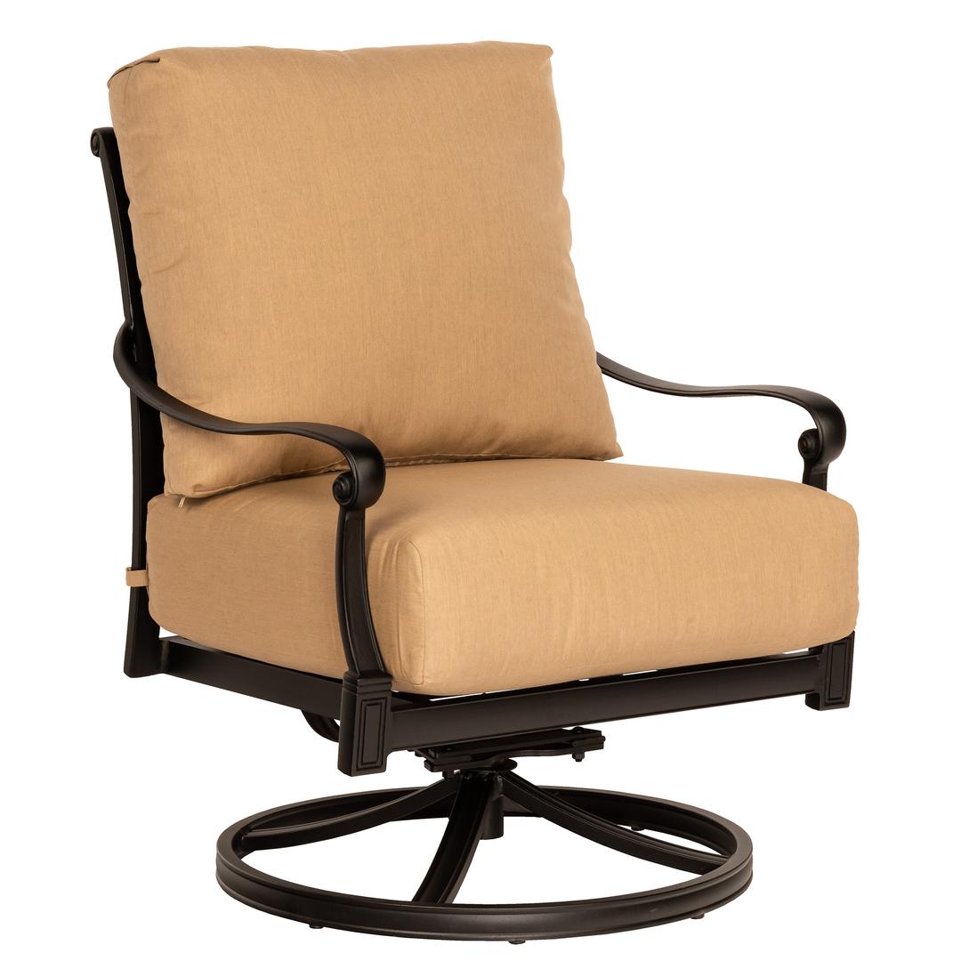 Woodard Wiltshire Aluminum Swivel Rocking Lounge Chair