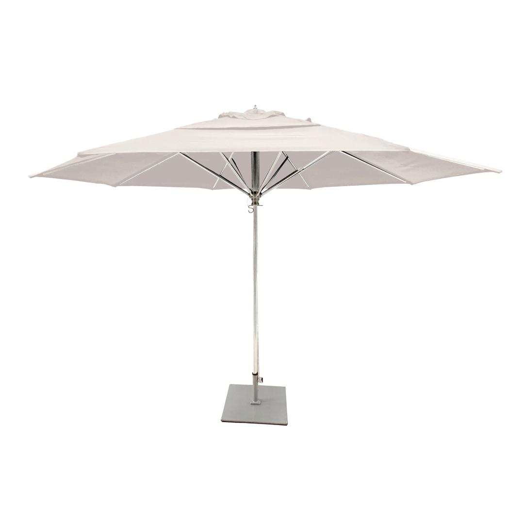 Galtech Quad Pulley 13' Round Aluminum Commercial Market Patio Umbrella