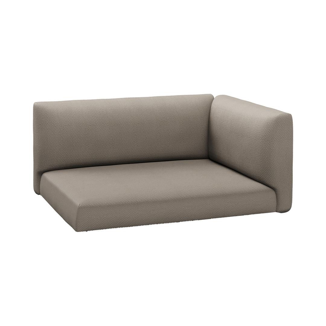 Gloster Maya Left/Right End Outdoor Sectional Unit Replacement Cushion Set - 40" x 30"