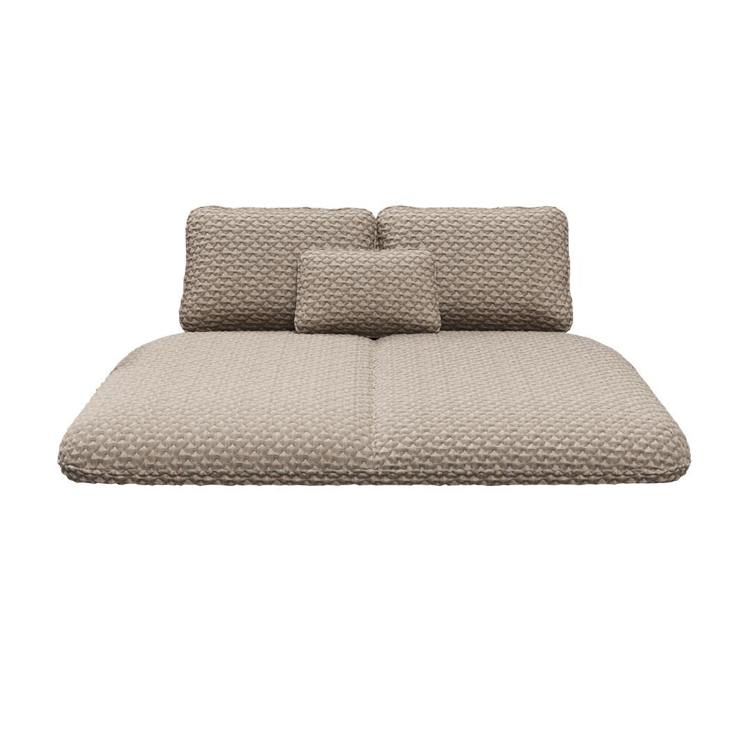 Gloster Fern High/Low Back Outdoor Daybed Replacement Cushion Set