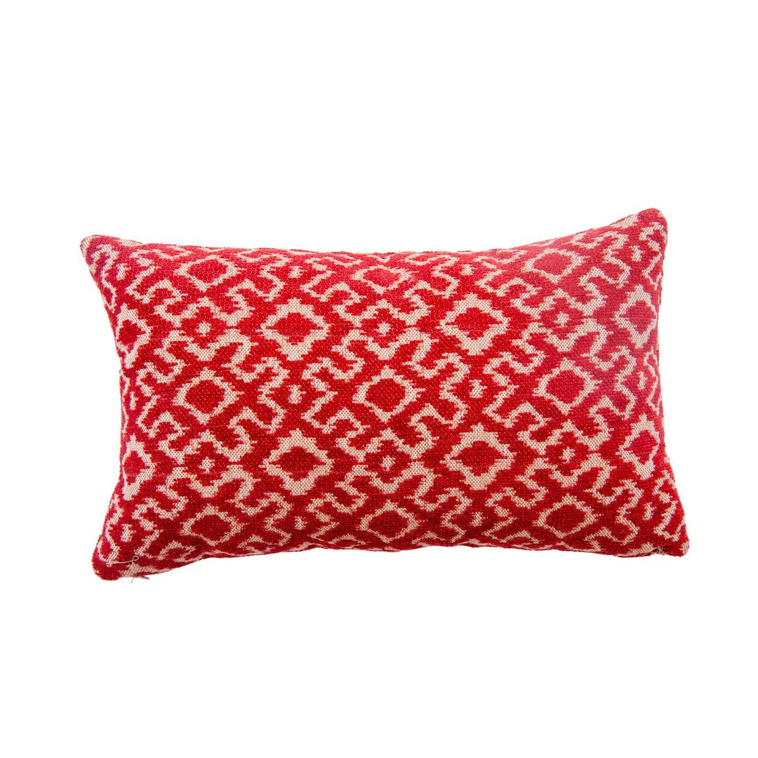 Classic Cushions 20" x 12" Kazi Terracotta Lumbar Sunbrella Outdoor Pillow