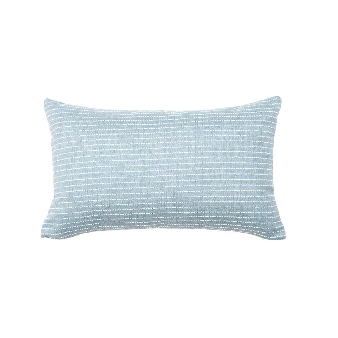 Classic Cushions 20" x 12" Trail Sky Lumbar Sunbrella Outdoor Pillow