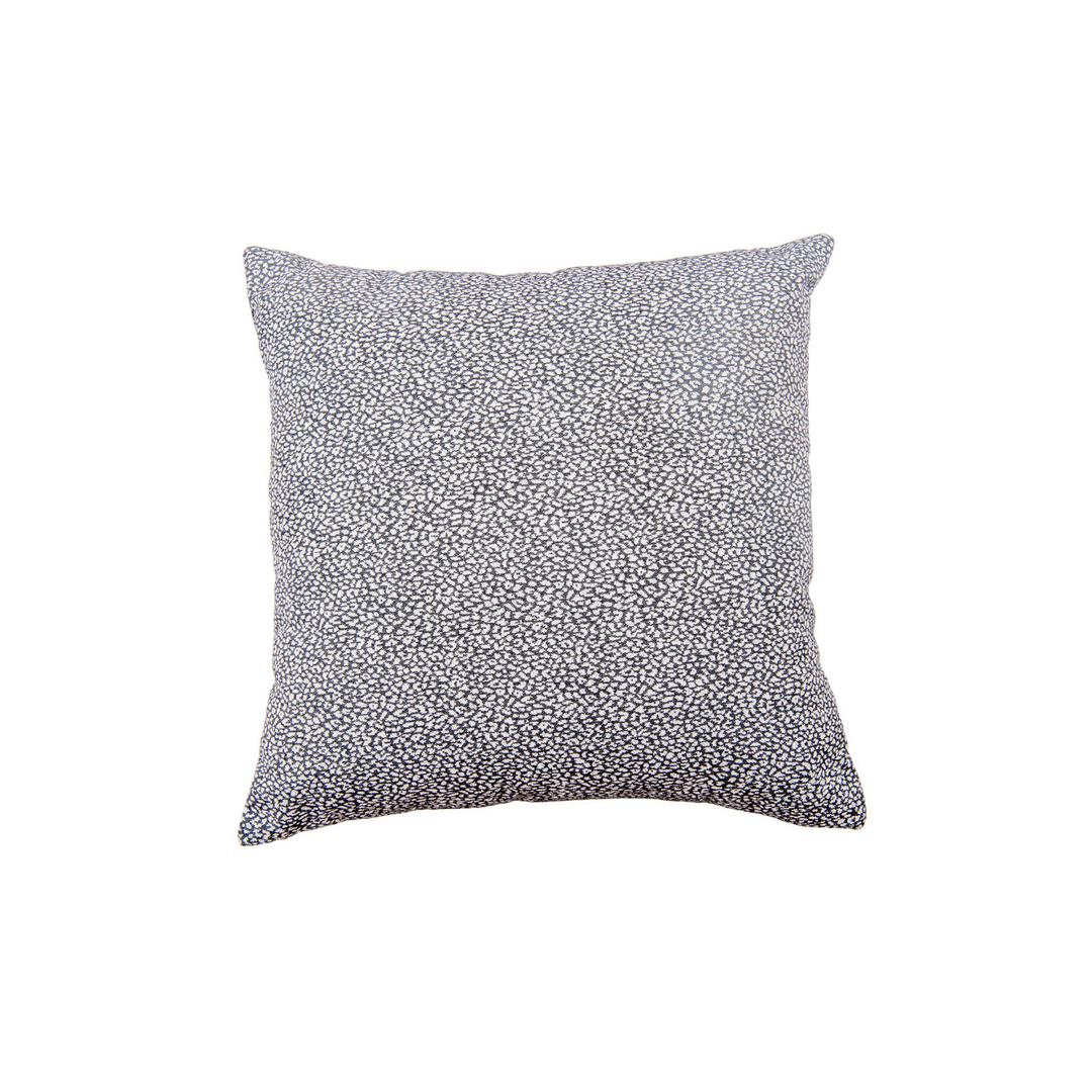 Classic Cushions 20" x 20" Leopard Black Sunbrella Outdoor Pillow