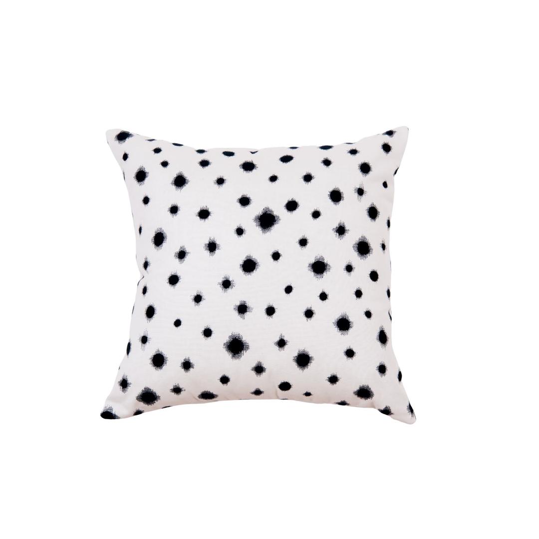 Classic Cushions 20" x 20" Starburst Ikat Blue Sunbrella Outdoor Pillow