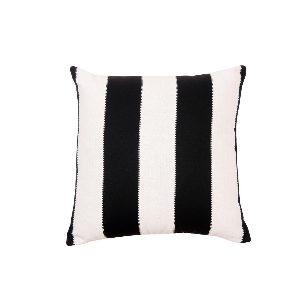 Classic Cushions 20" x 20" Sawtooth Stripe Classic Sunbrella Outdoor Pillow