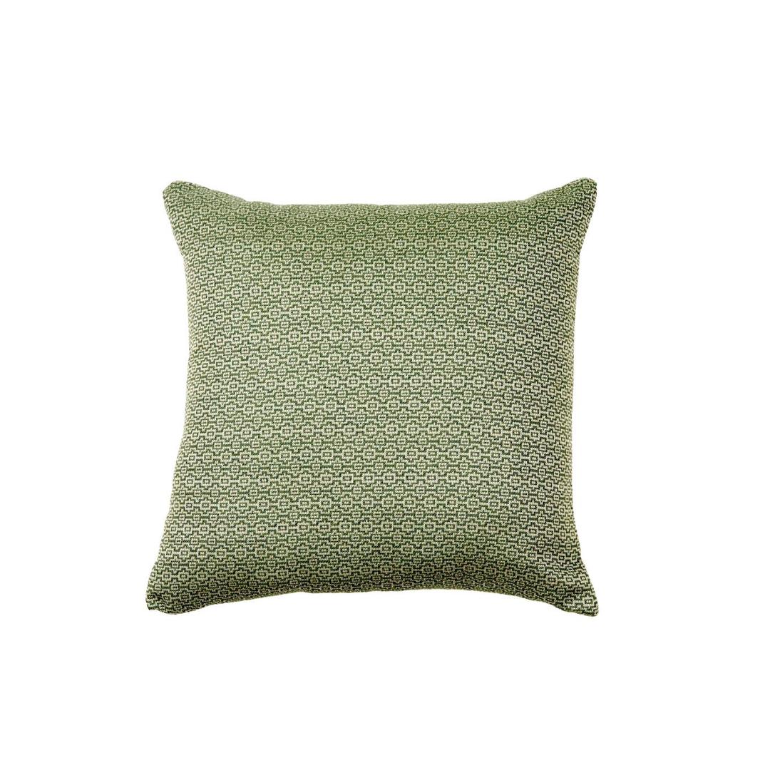 Classic Cushions 20" x 20" Kenmare Jungle Green Sunbrella Outdoor Pillow