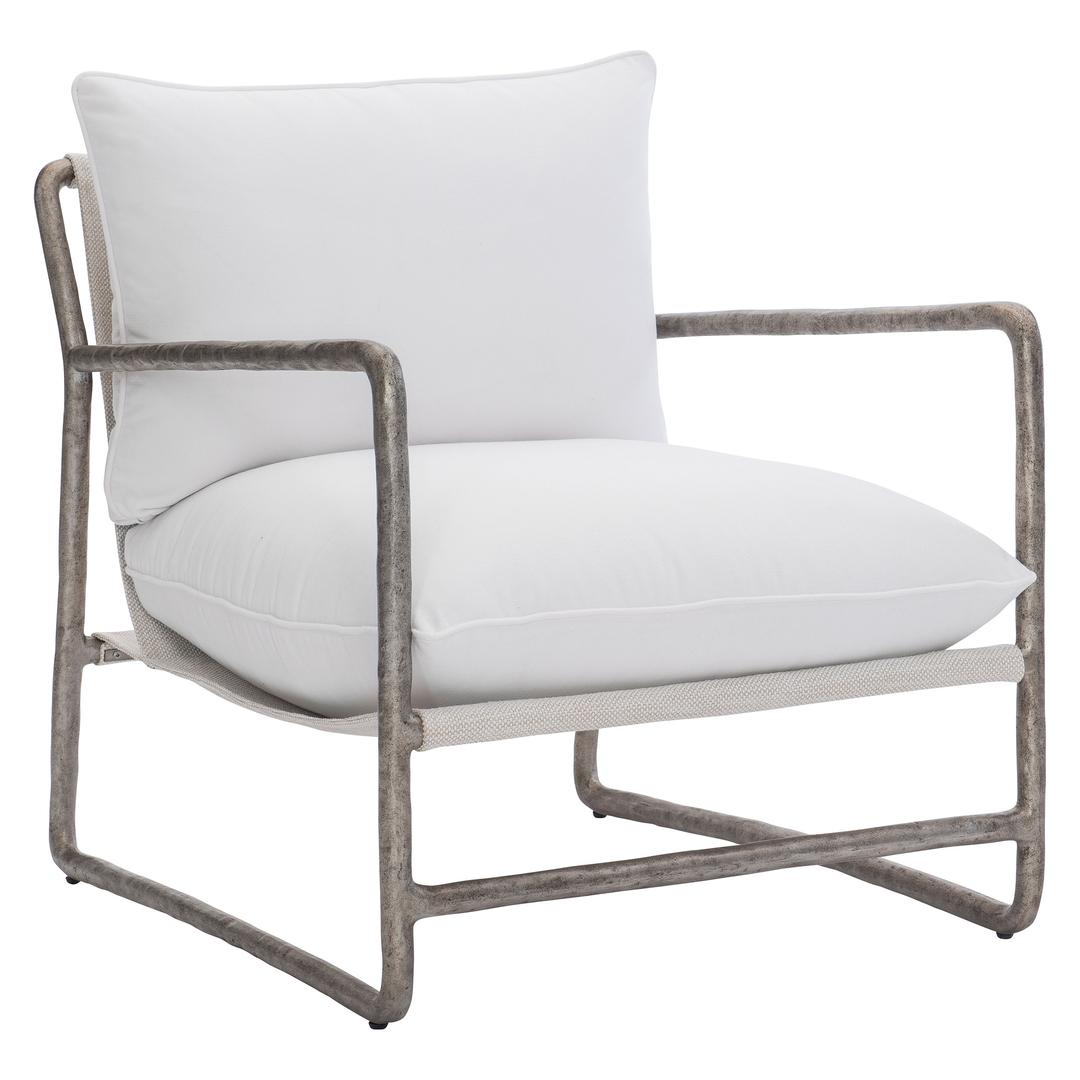 Bernhardt Exteriors Sorrento Cast Aluminum Lounge Chair