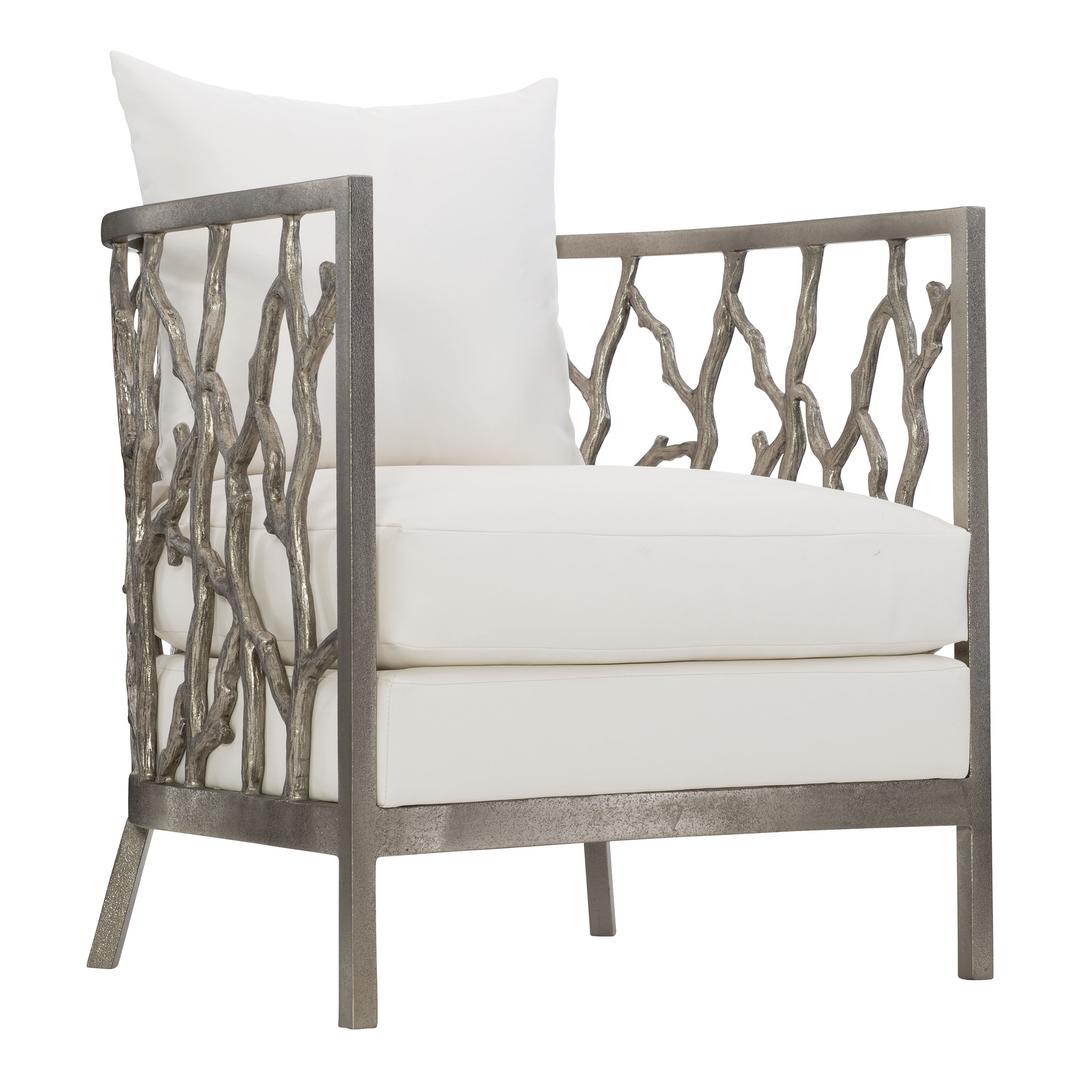 Bernhardt Exteriors Naples Cast Aluminum Lounge Chair