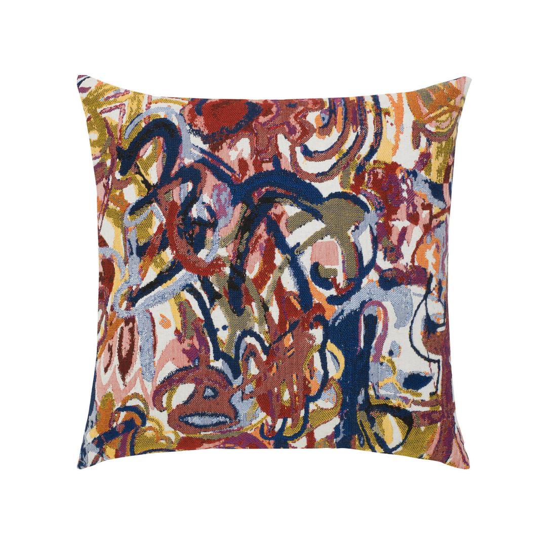 Elaine Smith 20" x 20" Graffiti Double Sided Sunbrella Outdoor Pillow