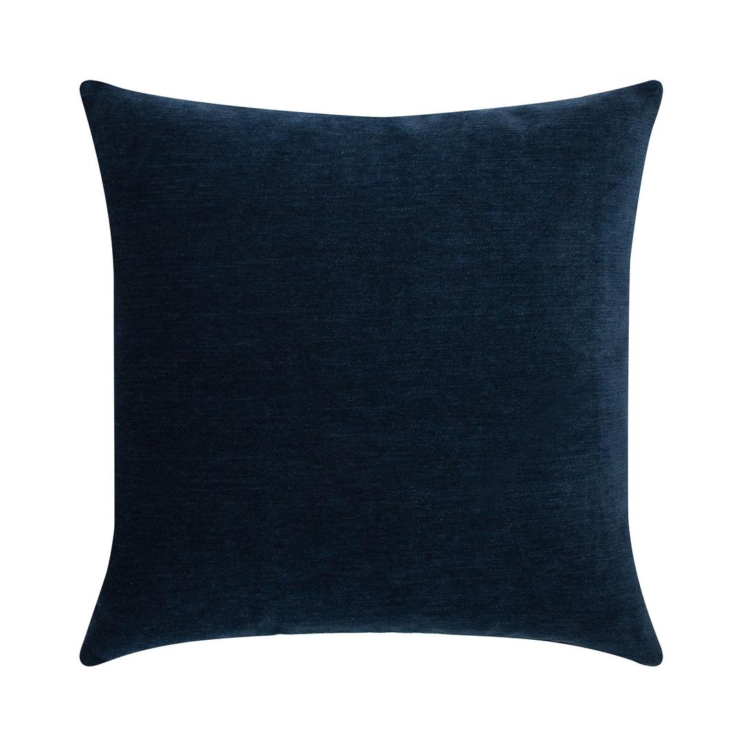 Elaine Smith 22" x 22" Luxe Velour Indigo Sunbrella Outdoor Pillow