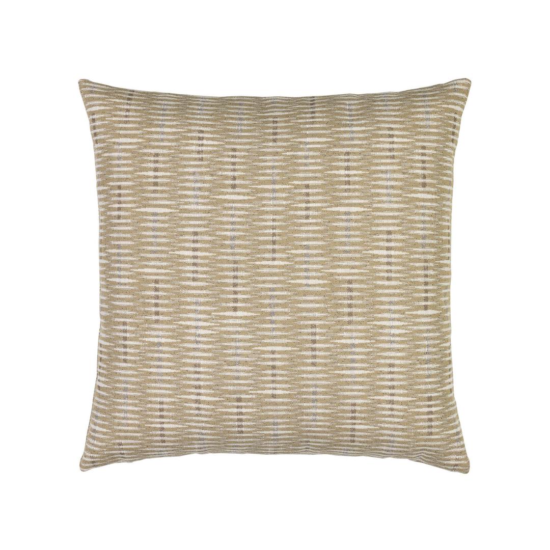 Elaine Smith 20" x 20" Intertwine Sand Sunbrella Outdoor Pillow