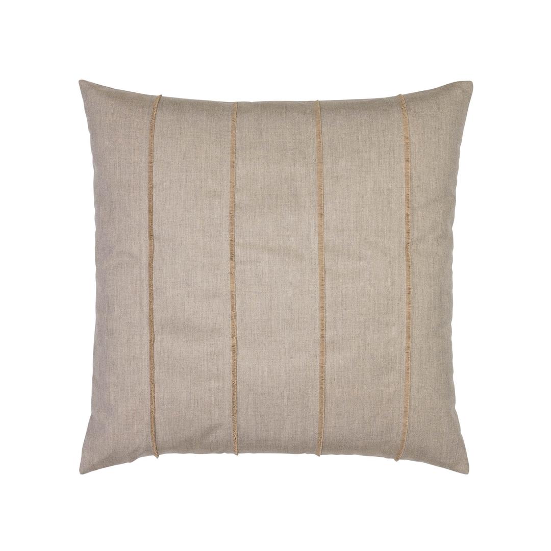 Elaine Smith 20" x 20" Quadrille Sand Sunbrella Outdoor Pillow