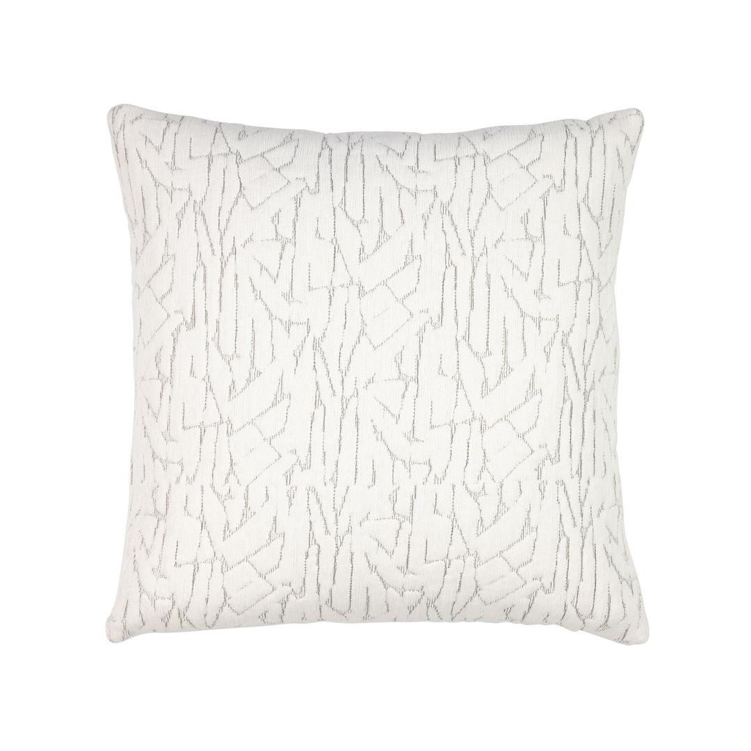 Elaine Smith 20" x 20" Synchronize Ivory Sunbrella Outdoor Pillow