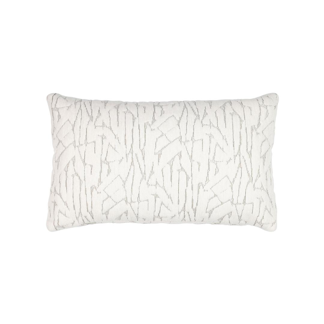 Elaine Smith 20" x 12" Synchronize Ivory Sunbrella Outdoor Pillow