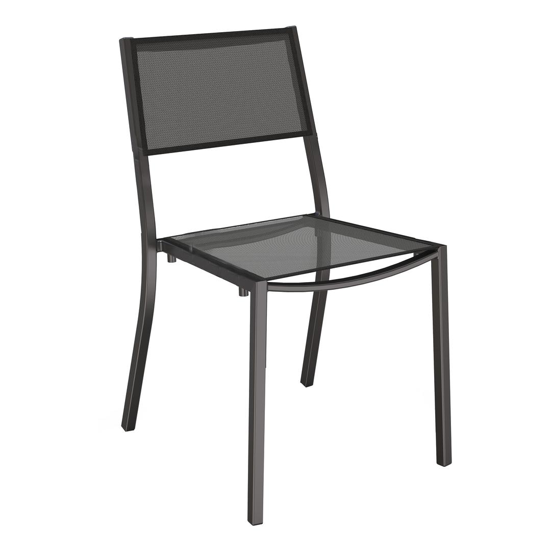 Maiori Impression Stacking Sling Dining Side Chair - Set of 4