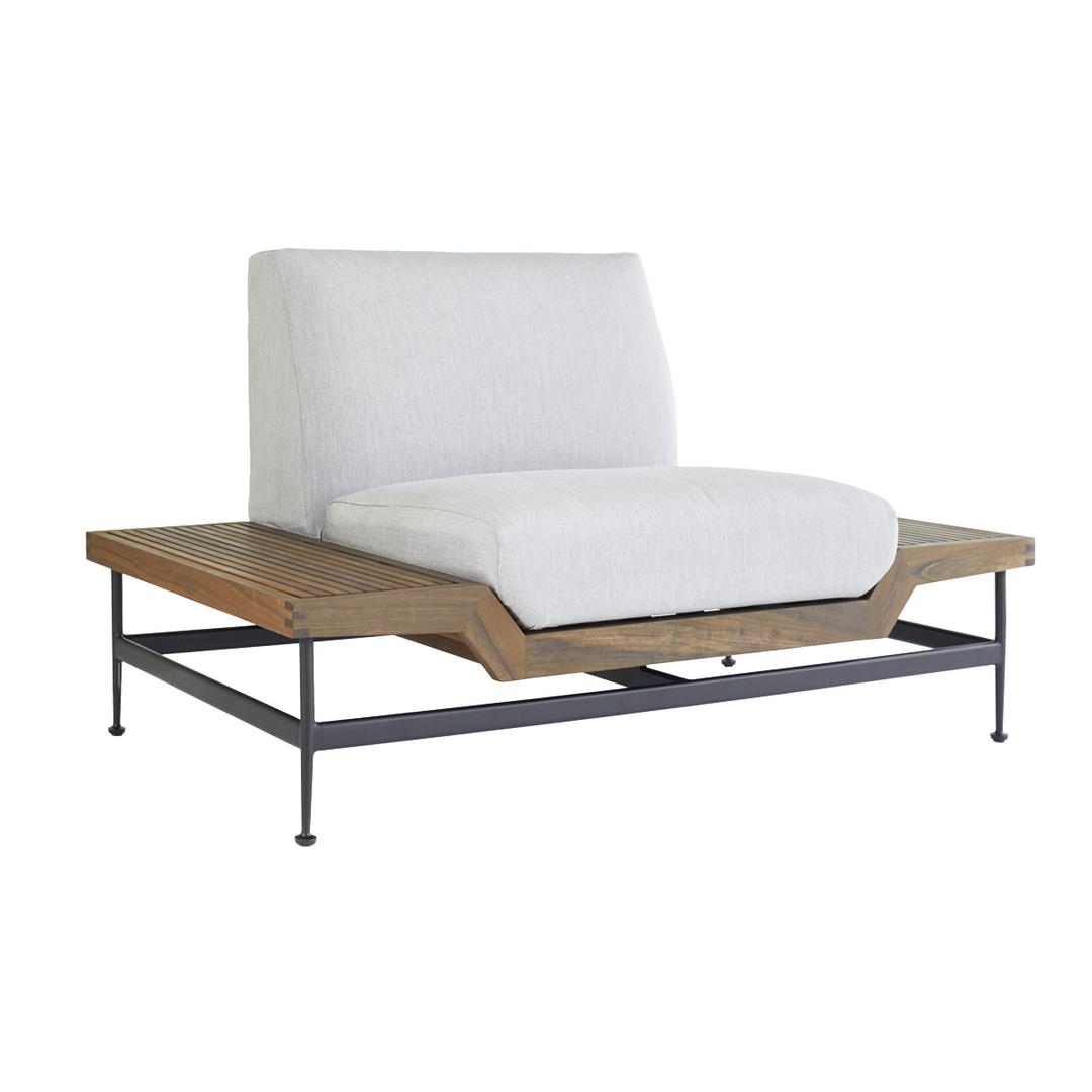Jensen Outdoor Jett Lounge Chair - Ipe Wood Top