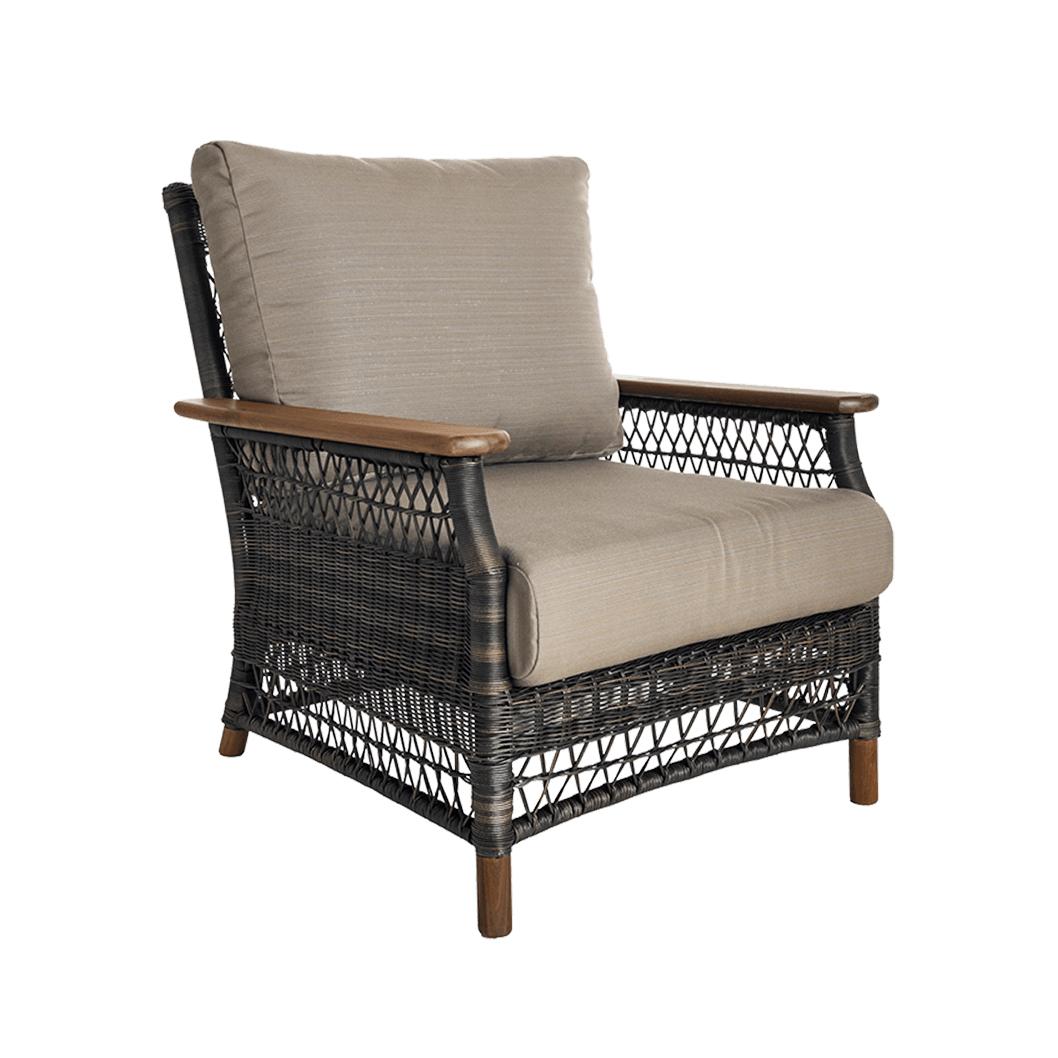 Jensen Outdoor Vintage Woven Lounge Chair