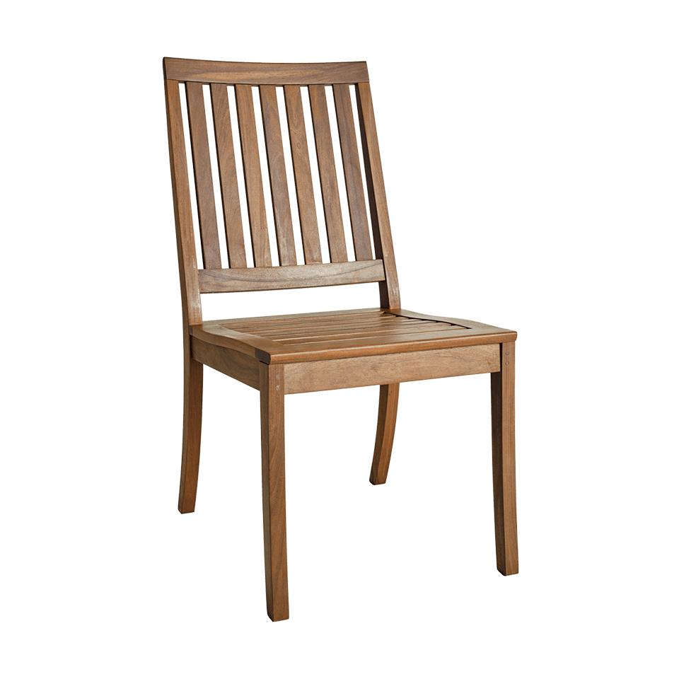 Jensen Outdoor Richmond Ipe Wood Dining Side Chair