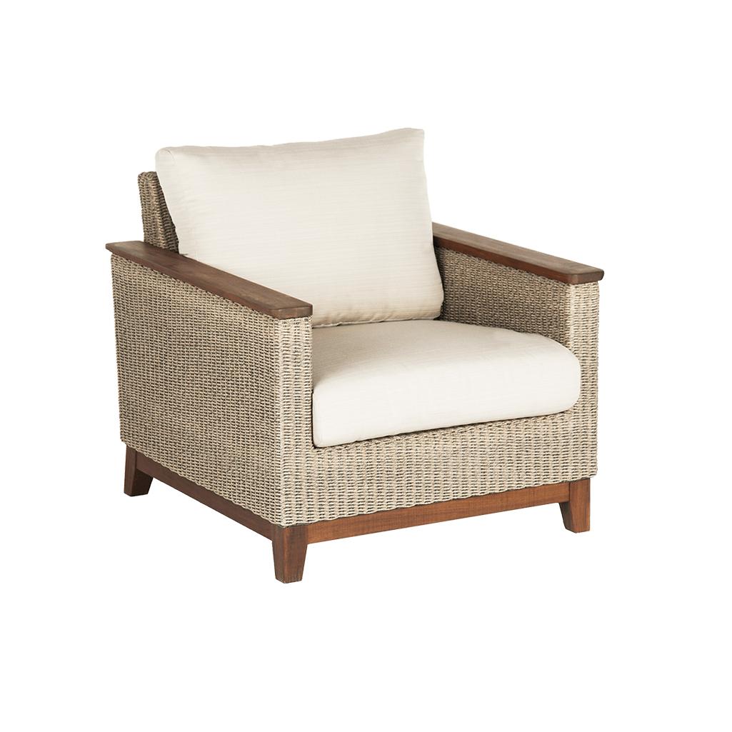 Jensen Outdoor Coral Woven Lounge Chair - Natural