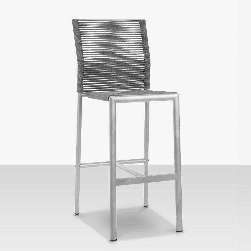 Source Furniture Avalon Stacking Aluminum Bar Side Chair