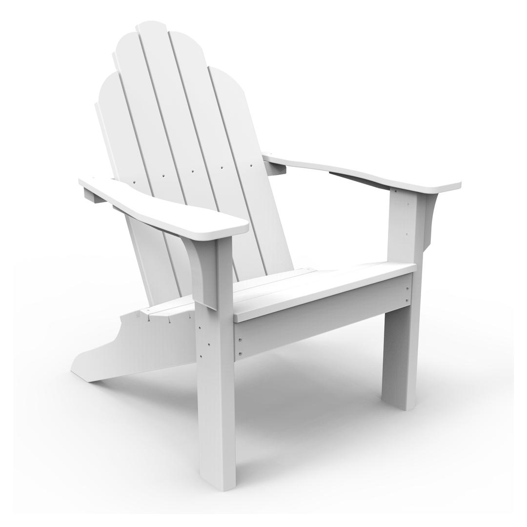 Seaside Casual Classic Recycled Polymer Adirondack Chair
