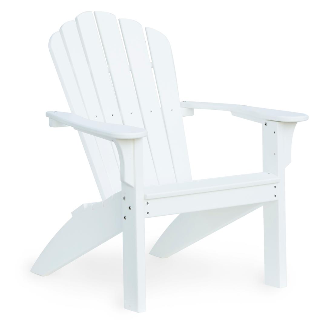 Seaside Casual Coastline Harbor View Recycled Polymer Adirondack Chair