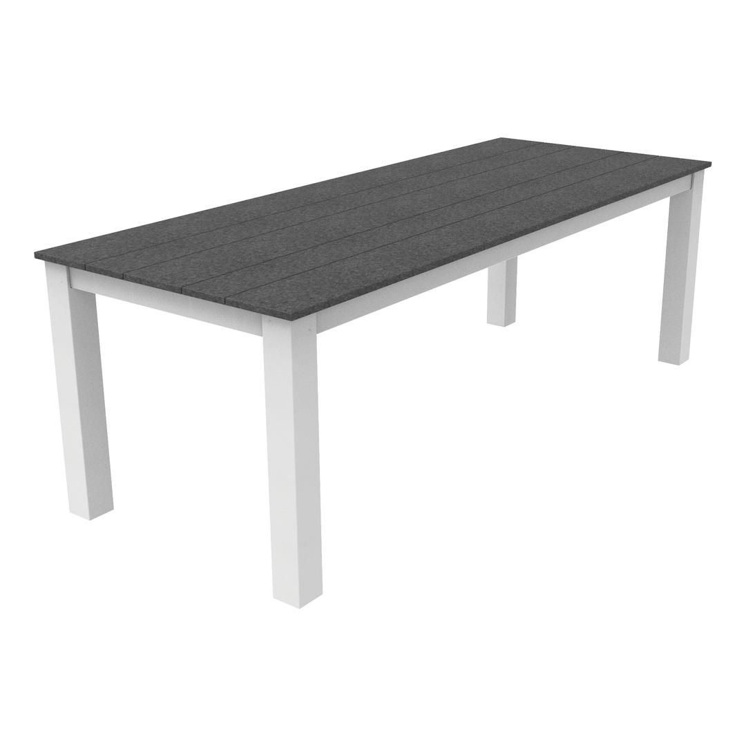 Seaside Casual Greenwich 90" Recycled Polymer Rectangular Dining Table
