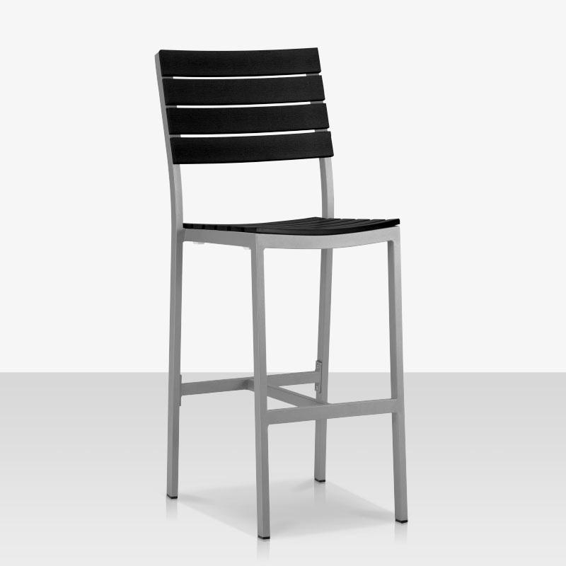 Source Furniture Vienna Stacking Aluminum Bar Side Chair