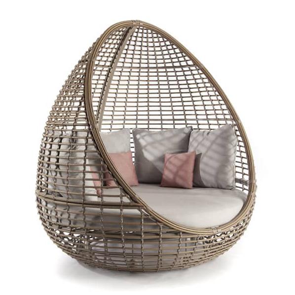 Skyline Design Faber Swivel Woven Outdoor Daybed