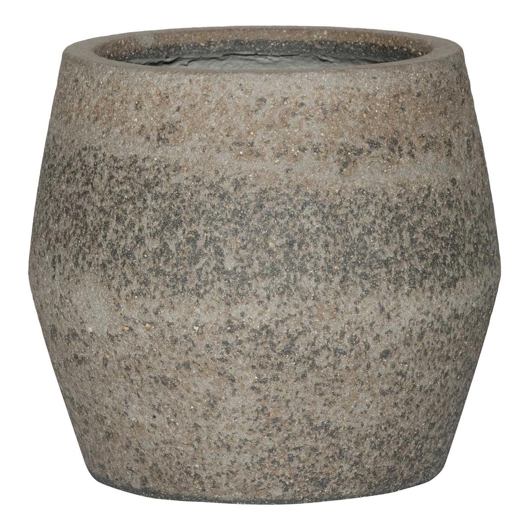 Pottery Pots Stone Harley 21" Round Ficonstone Planter Pot - Dioriet Grey