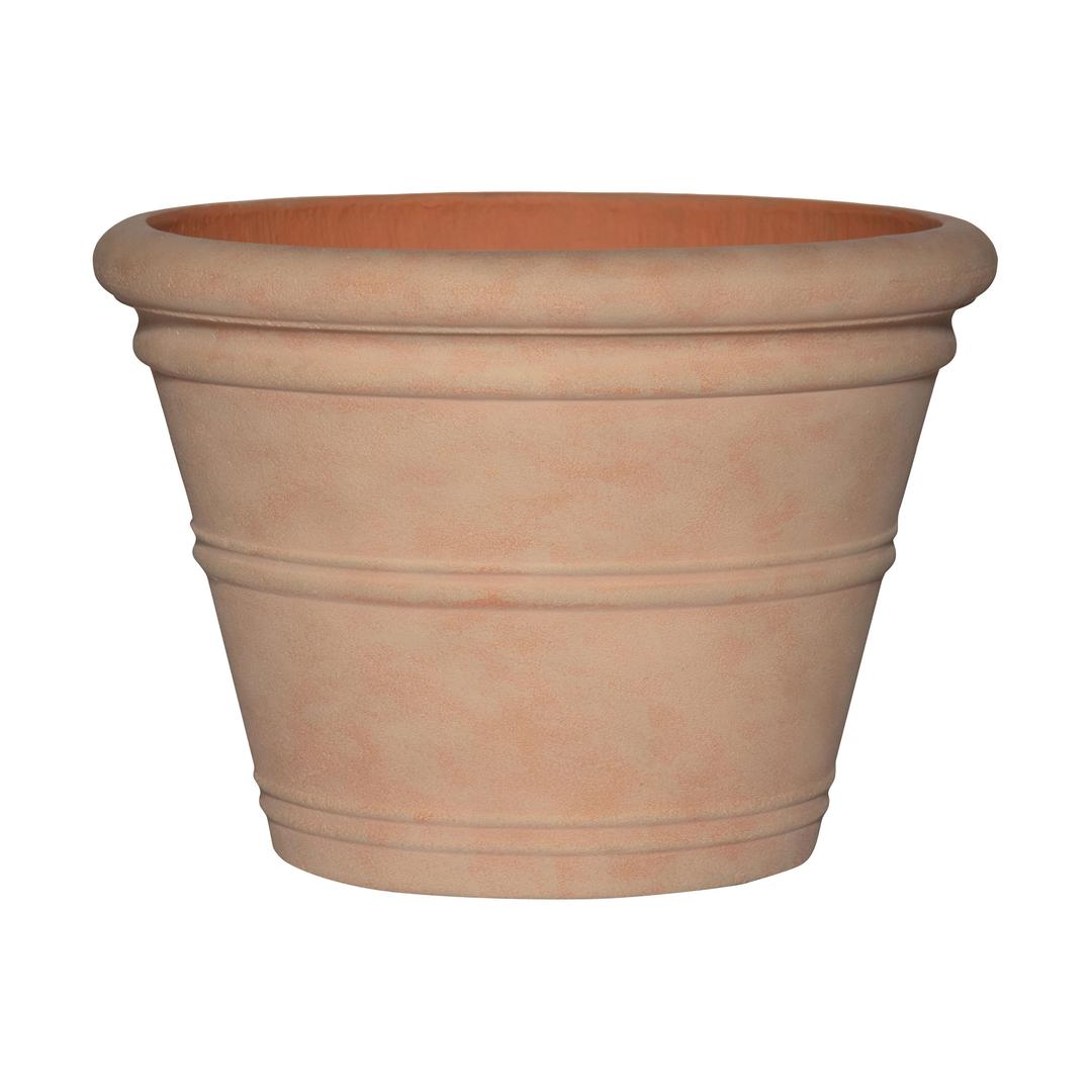Pottery Pots Treasure Kyra 21" Round Ficonstone Planter Pot