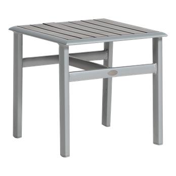 Ratana Lucca 18" Aluminum Square Side Table