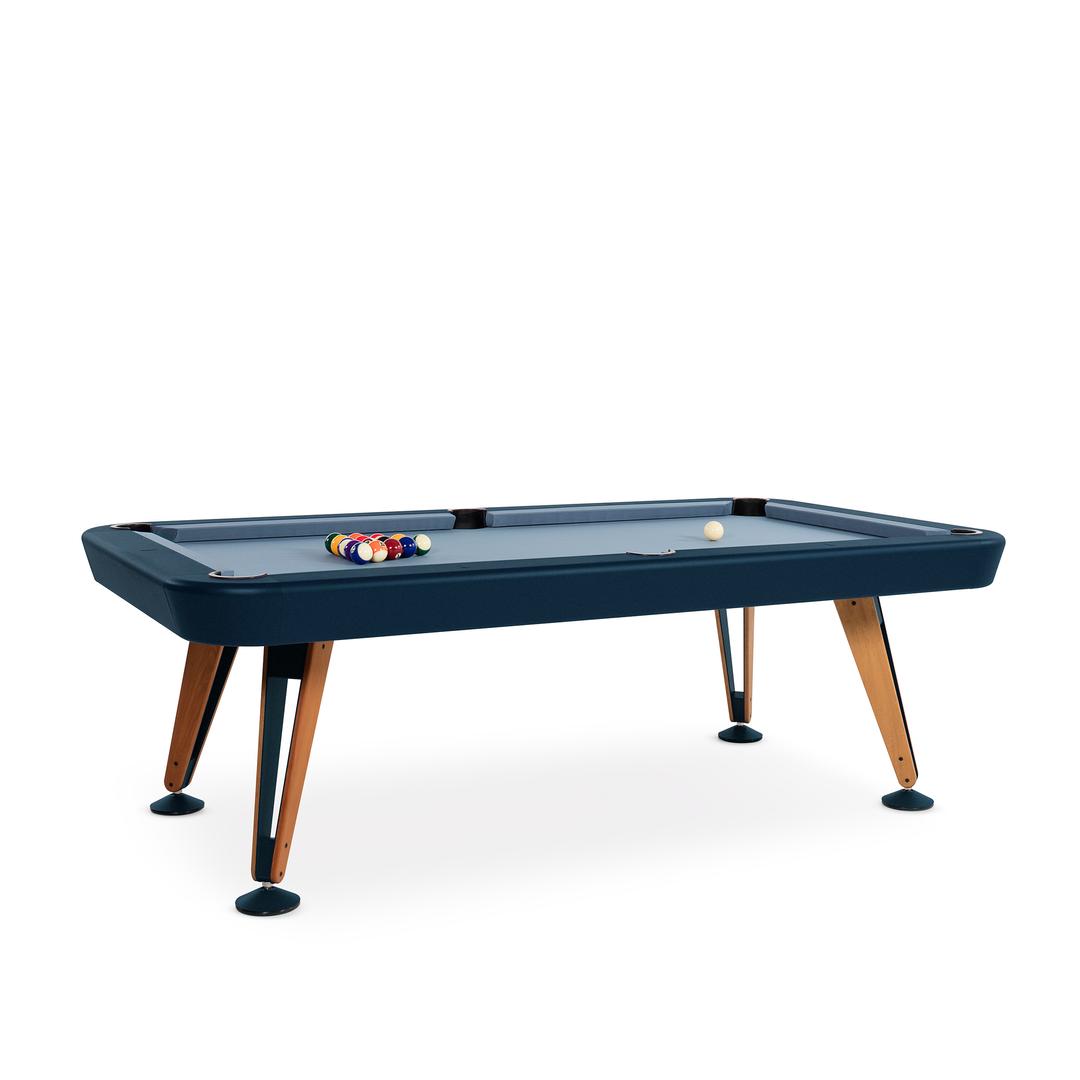 RS Barcelona Diagonal 7' Blue Indoor Billiard Table