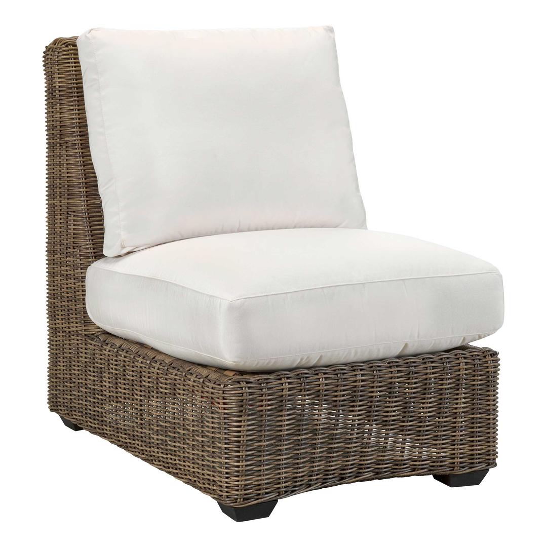 Lane Venture Oasis Wicker Armless Chair Outdoor Sectional Unit