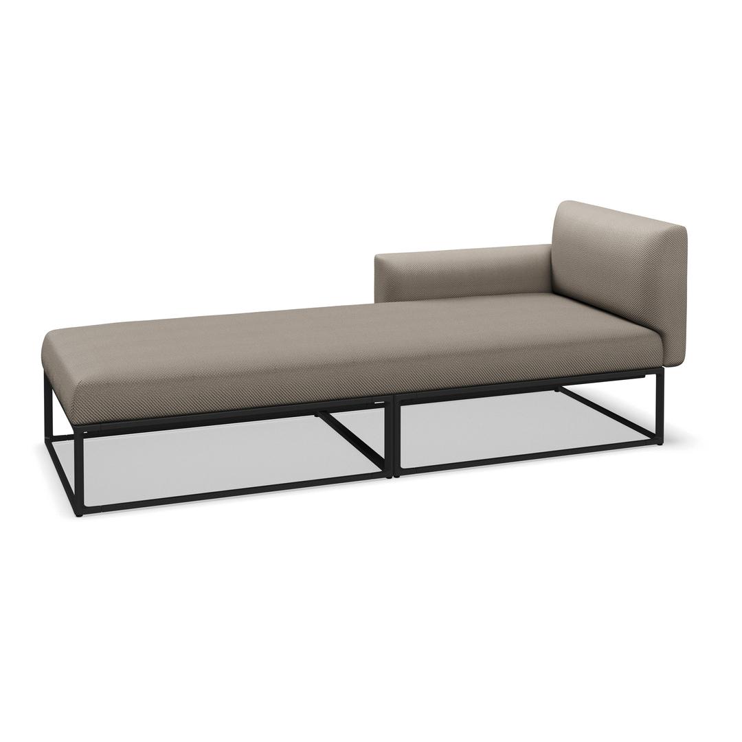 Gloster Maya Upholstered Right Outdoor Daybed