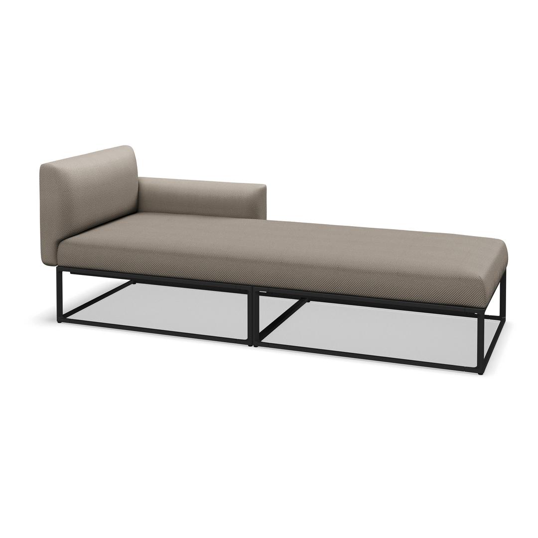Gloster Maya Upholstered Left Outdoor Daybed