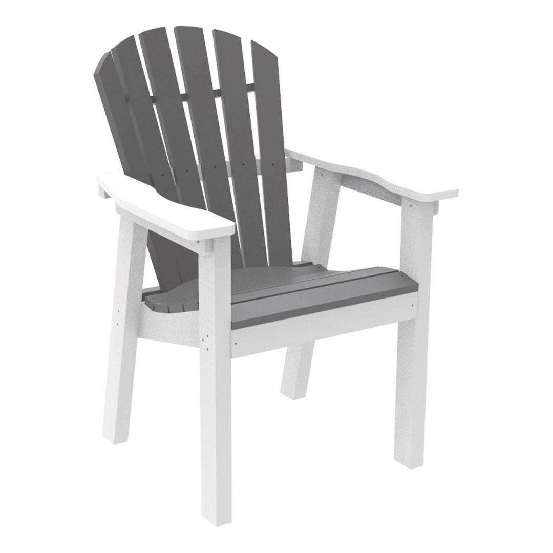 Seaside Casual Shellback Adirondack Recycled Polymer Dining Armchair