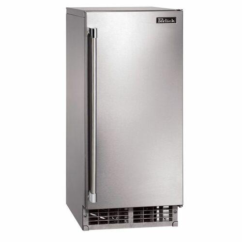 Perlick HP24FO41RL 24 Inch Built-in Undercounter Outdoor Freezer with 5.2  Cu. Ft. Capacity, 2 Adjustable Full-Extension Shelves, Digital Temperature  Controls, Optional Lock, and Optional Stacking Kit: Stainless Steel Solid  Door, Hinged Right