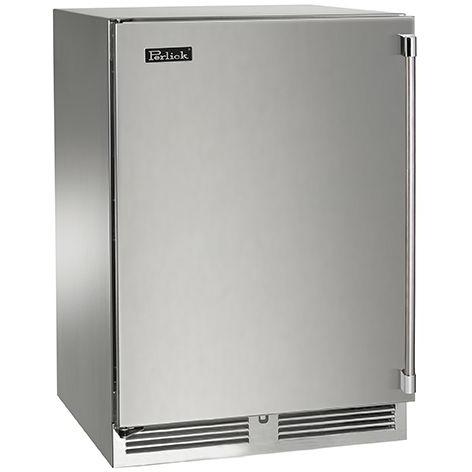 Perlick Signature Series 24" Dual Zone Outdoor Refrigerator and Wine Reserve