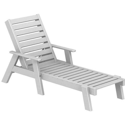Polywood Captain Chaise Lounge with Arms