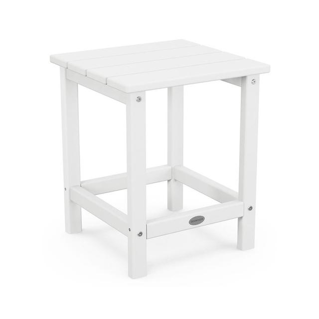 Polywood Long Island 15&quot; Square Side Table - 18&quot; Tall