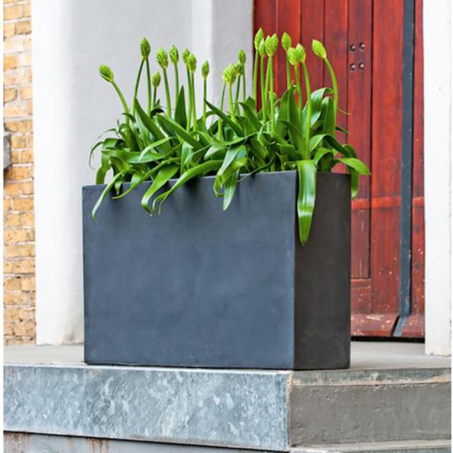 Pottery Pots Natural Jort Slim Planters - Black
