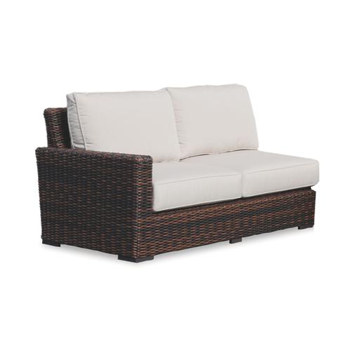 Sunset West Montecito Woven Right Arm Settee Outdoor Sectional Unit