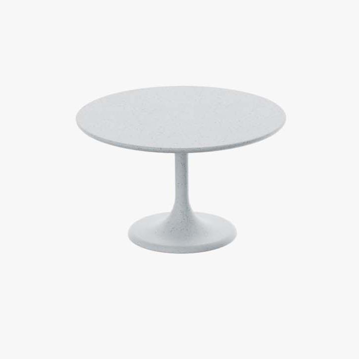 Zachary A. Design Spindle 30" x 18" Round Low Table
