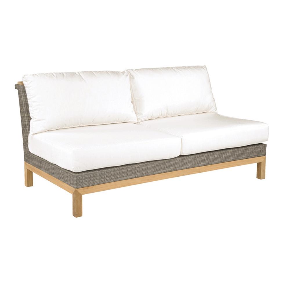 Kingsley Bate Azores Armless Settee Outdoor Sectional Unit