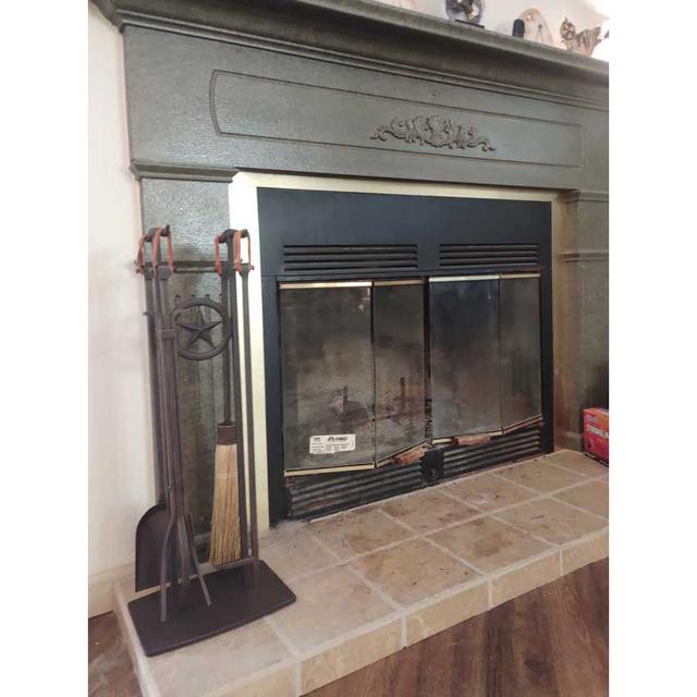 Pilgrim Western Star Fireplace Tool Set