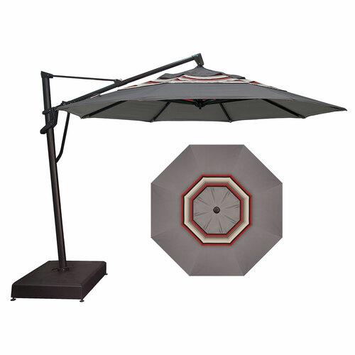 Treasure Garden AKZ PLUS 11' Octagonal Aluminum Cantilever Patio Umbrella