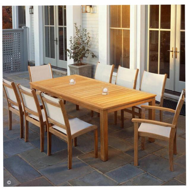 Kingsley Bate St. Tropez 9 Piece Dining Set