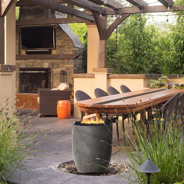 Prism Hardscapes Pentola 3 Fire Bowl - Hidden Tank